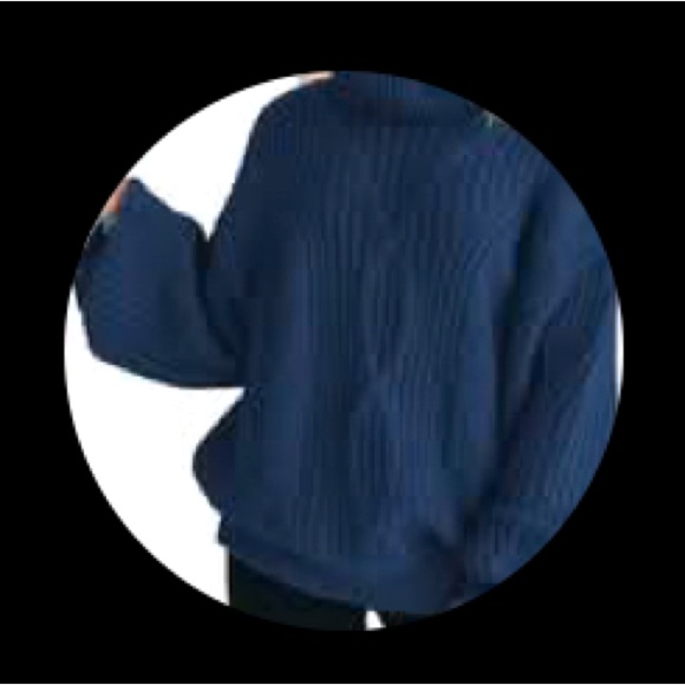 Chunky cable knit sweater